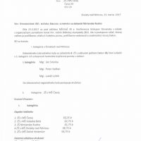 Vyhodnotenie Vyhodnotenie